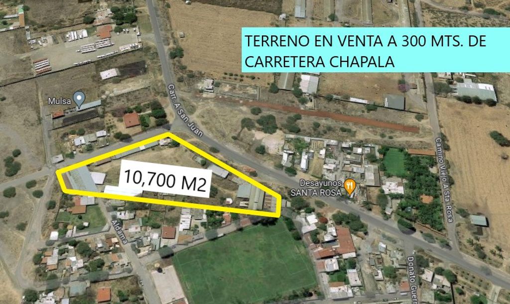 Terreno En Venta En Santa Roja, Jalisco