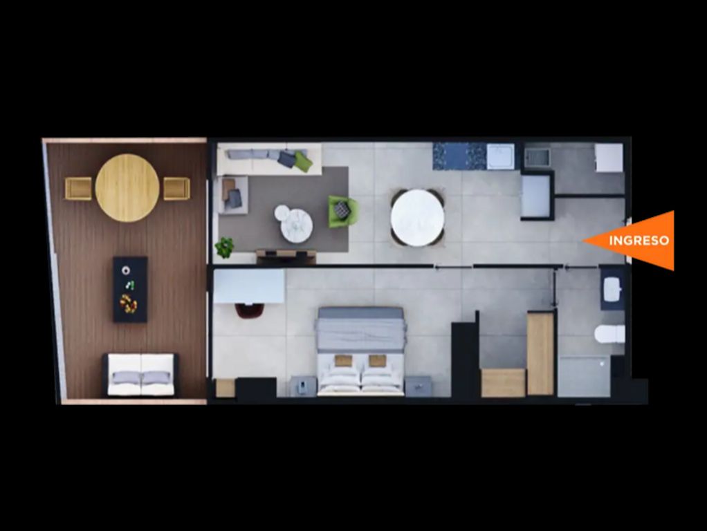 DEPARTAMENTO CON TERRAZA PRIVADA EN PREVENTA | 74.41 m² | ATEMAJAC