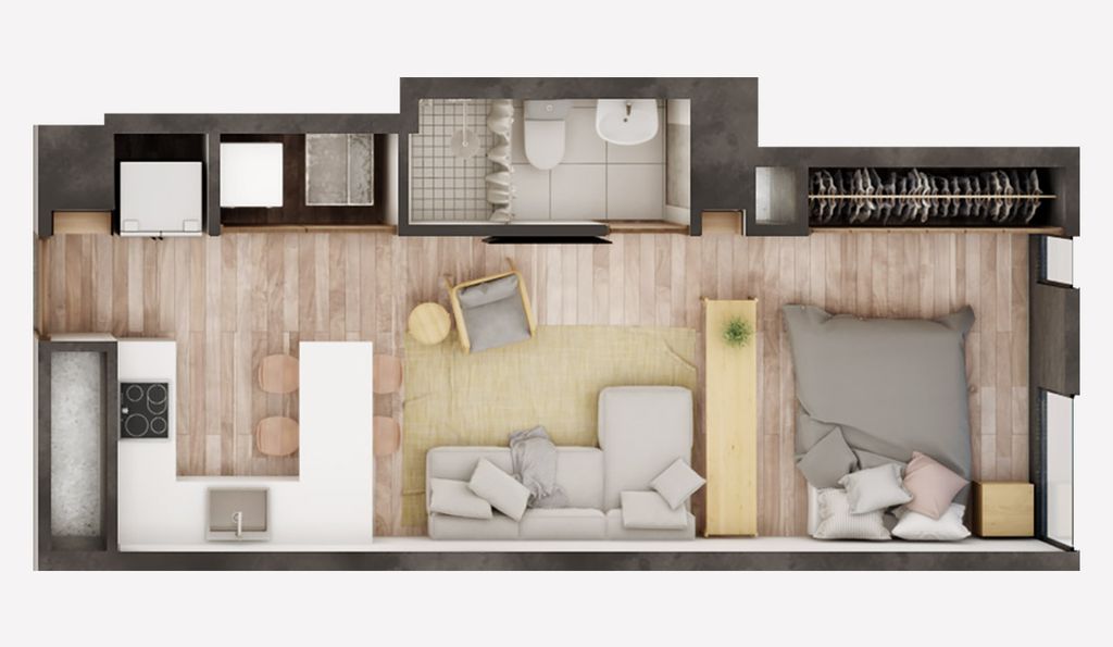 Departamento en Venta | 39.70 m2 | Colonia Americana, Guadalajara