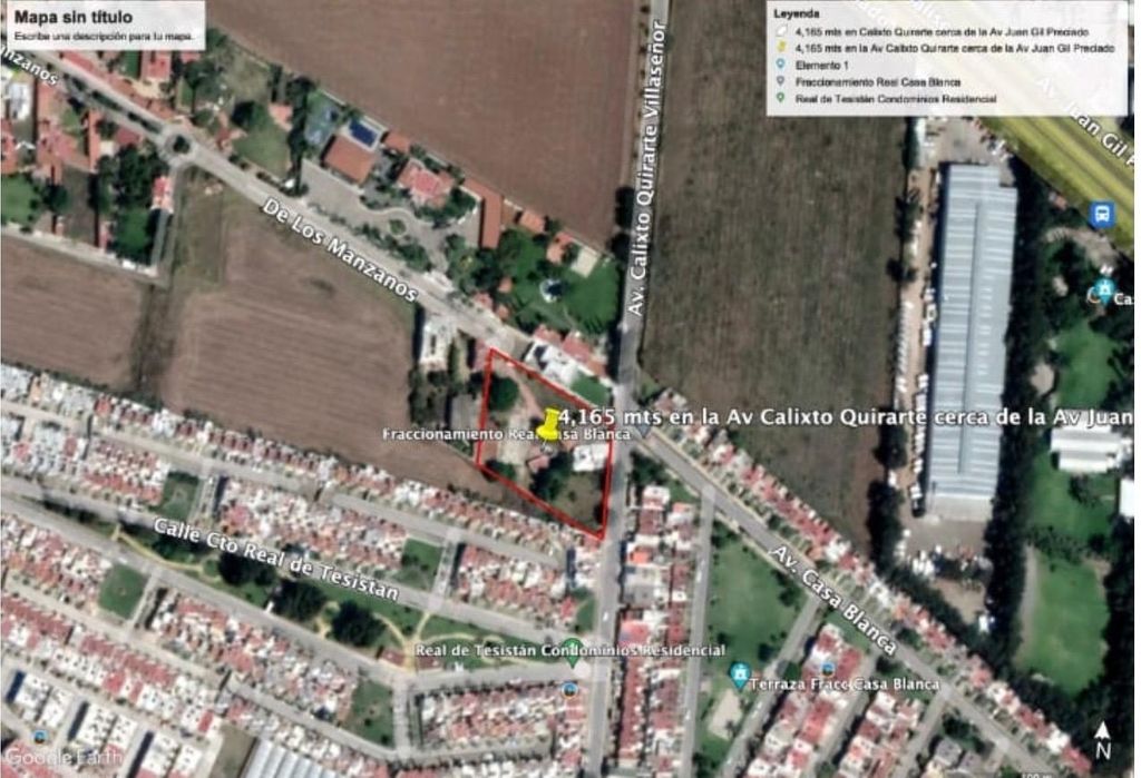 TERRENO EN VENTA – AV. CALIXTO QUIRARTE