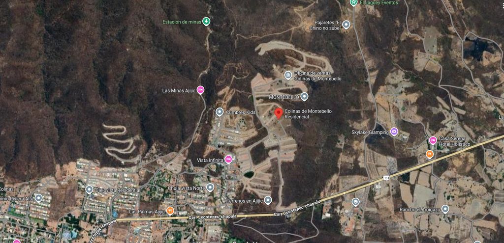 Terreno con Vista al Lago en Colinas de Montebello