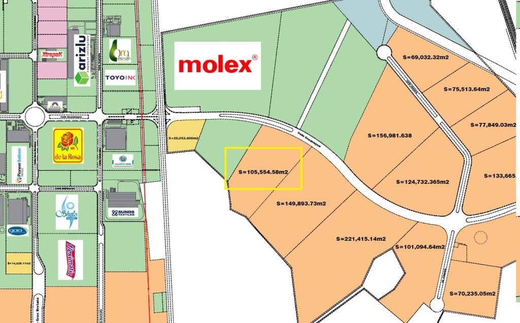 Terreno En Venta En Parque Industrial