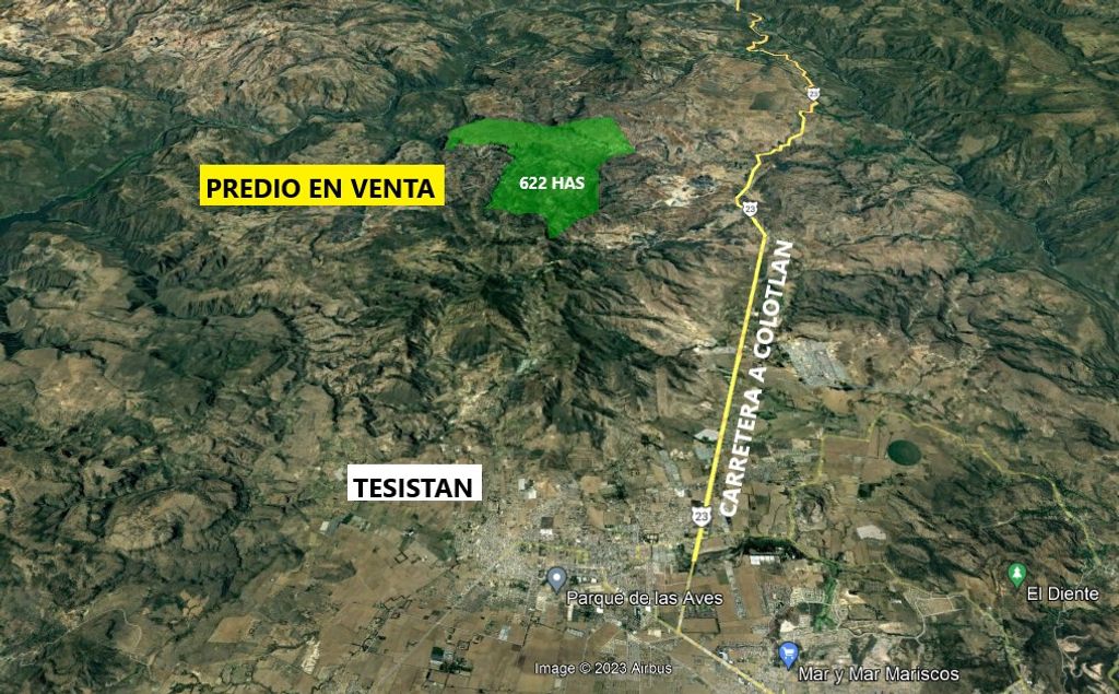 Hectarea En Venta En Tesistan
