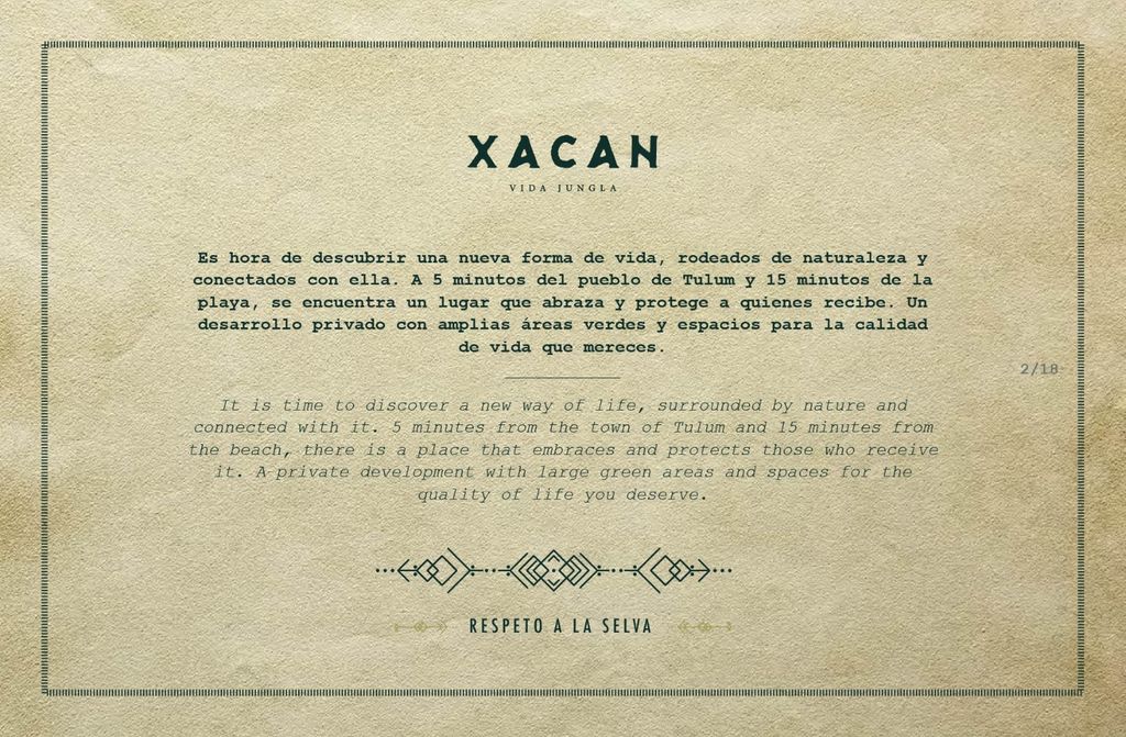Xacan Terrenos en Venta en Tulum Quintana Roo