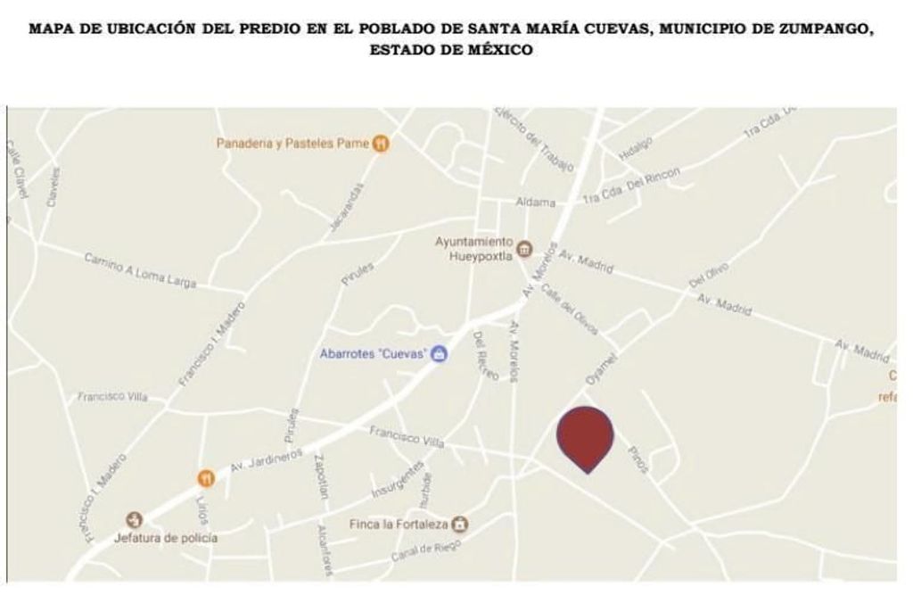 SBR / TERRENO EN ZUMPANGO