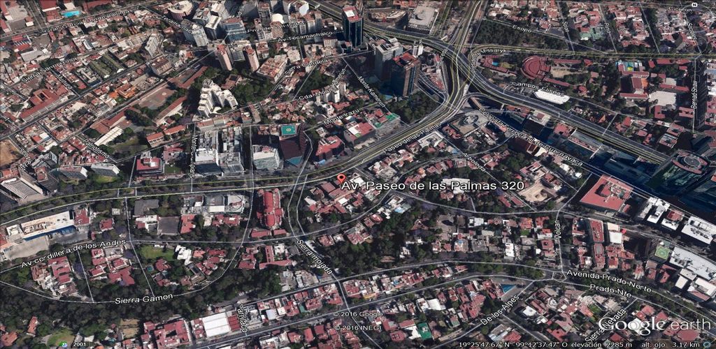 OFICINAS EN RENTA SOBRE PASEO DE LAS PALMAS