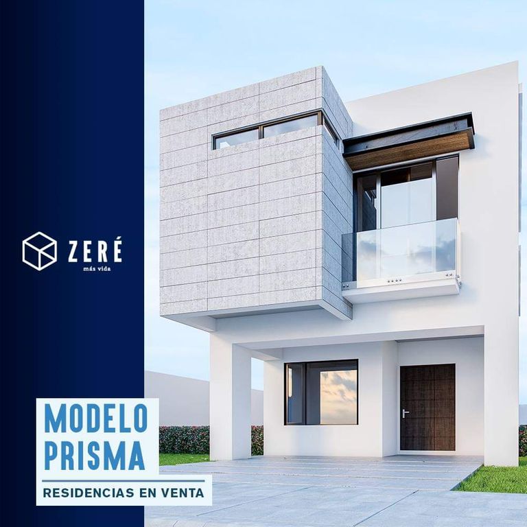 Casa en venta en Residencial ZERE, Modelo Prisma.