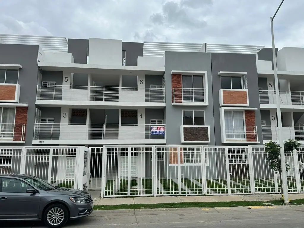 Departamento en Renta, Parques de Tesistán — 2 rec · 61.00 m² — Departamento en renta, Fraccionamiento Parques de Tesistán, Zapopan, Jalisco