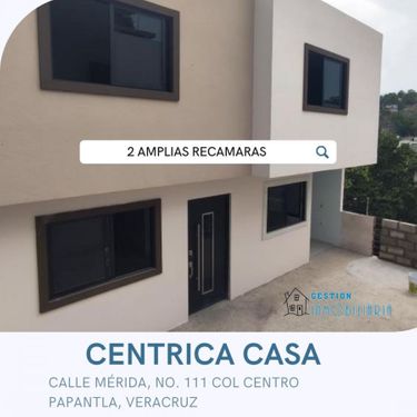 CASA CENTRICA EN CALLE PRIVADA,PAPANTLA,VER