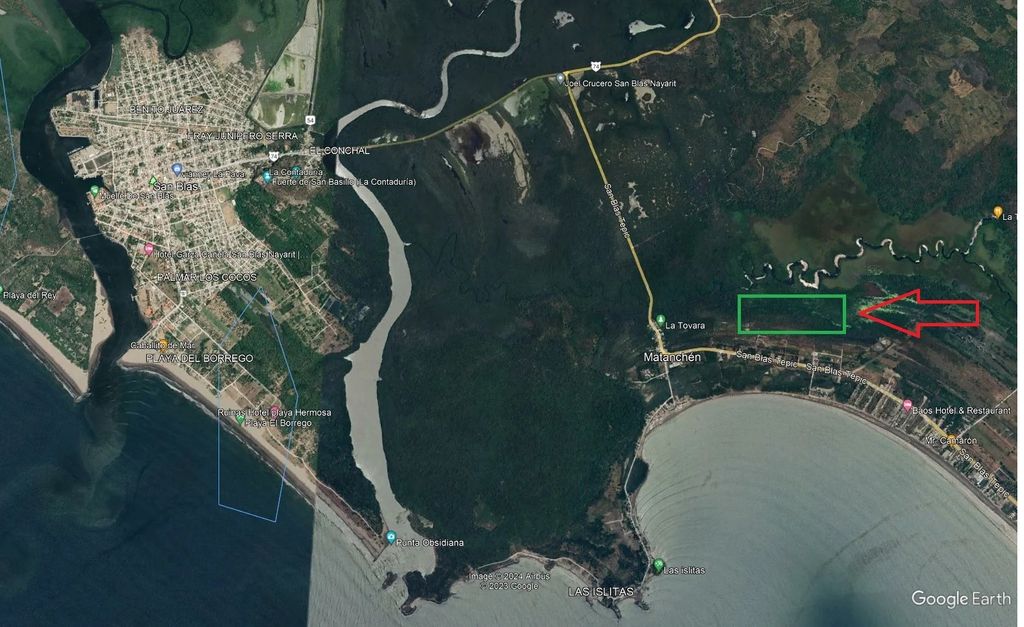 Hermoso Lote de 17 Hectáreas 700 M2 Bahía de Matanchen, San Blas Nayarit