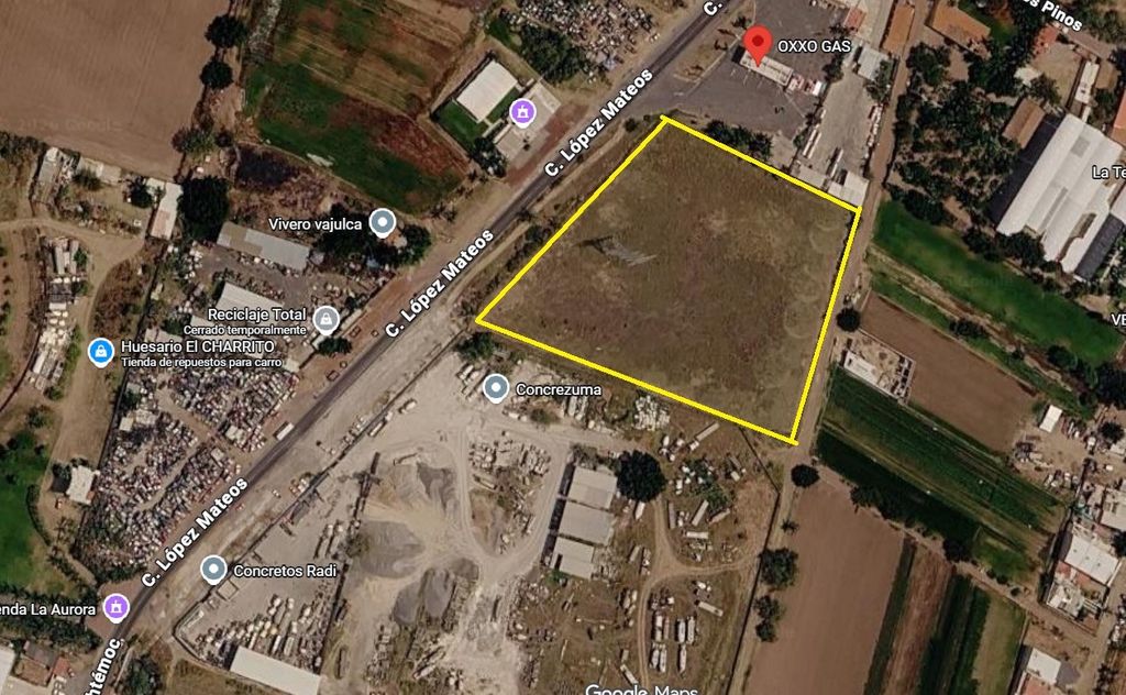 Terreno en Venta en la calerilla Jal.