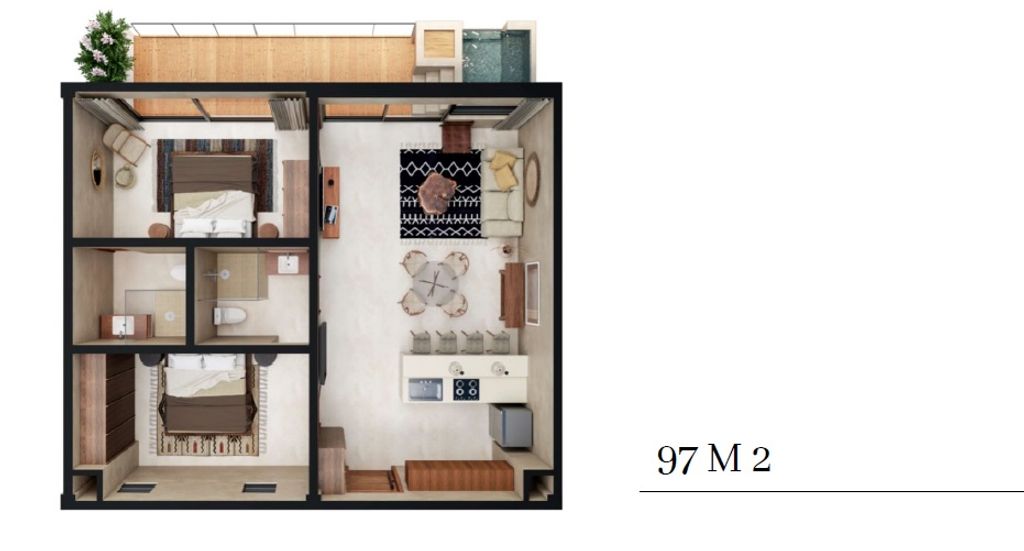 Departamento En Preventa En Puerto Morelos Cancun