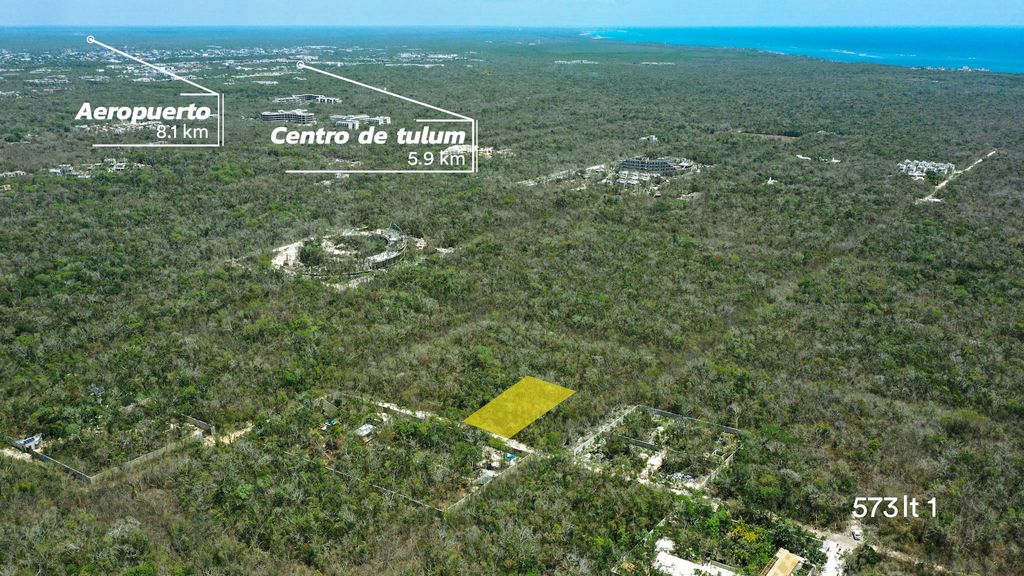 Tulum: Region 8 / Calle 59 Sur / 573 -1 2