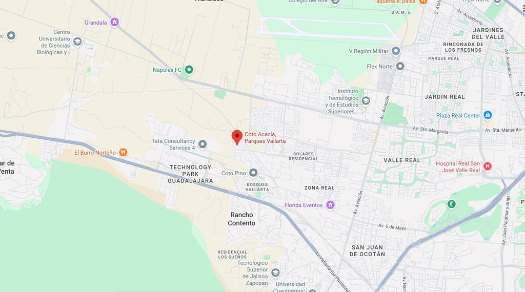 Terreno Parques Vallarta $3,680,000